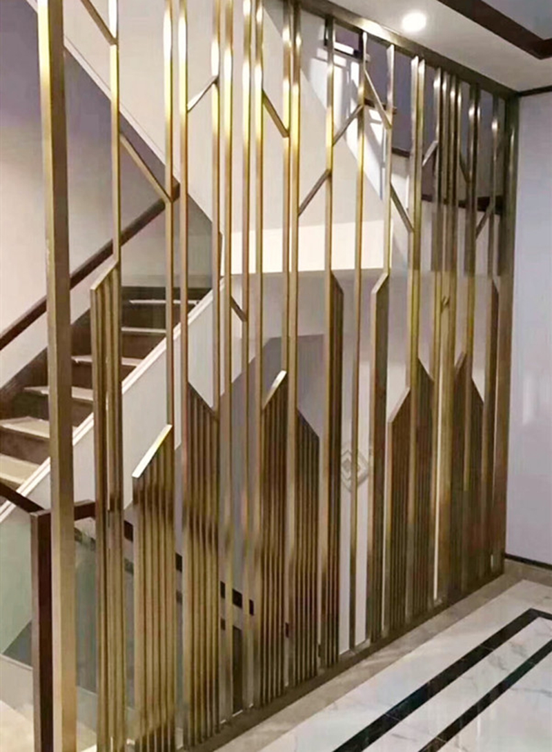 不锈钢楼梯屏风